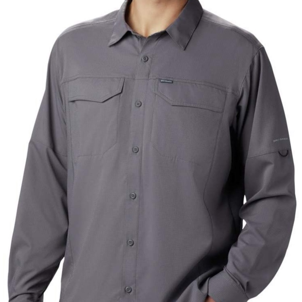 Columbia men’s silver ridge long sleeve upf 40